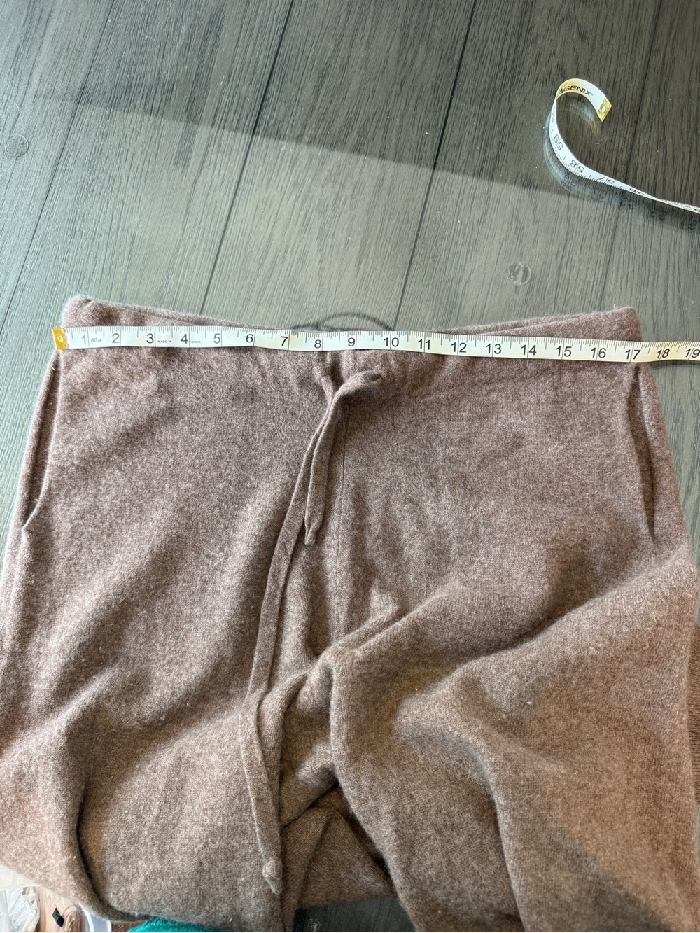 InCashmere 100% Cashmere Jogger Pant With Drawsting Waist 25622 - Picture 12 of 16